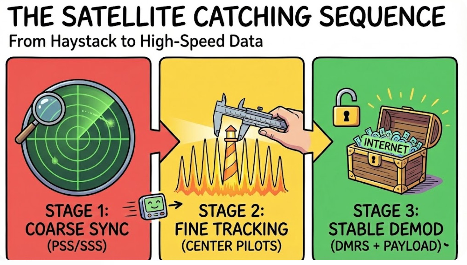 星链下行链路信号分析：频段、体制、数据帧、同步、导频、捕获流程