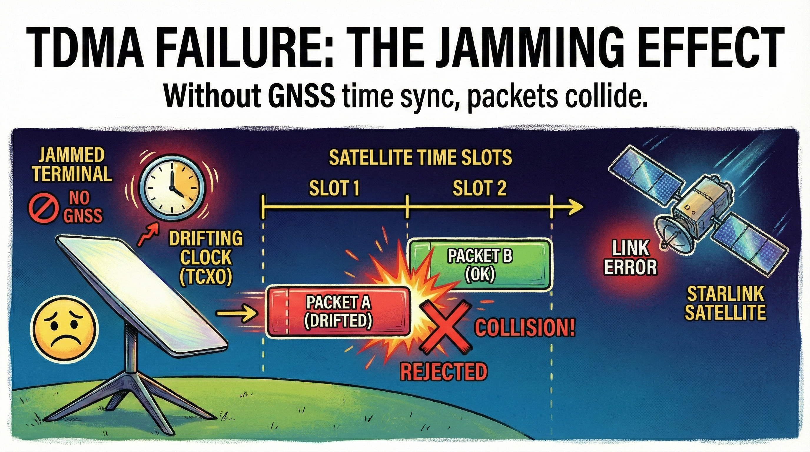 用低成本 GNSS 干扰机能否瘫痪星链卫星通信？