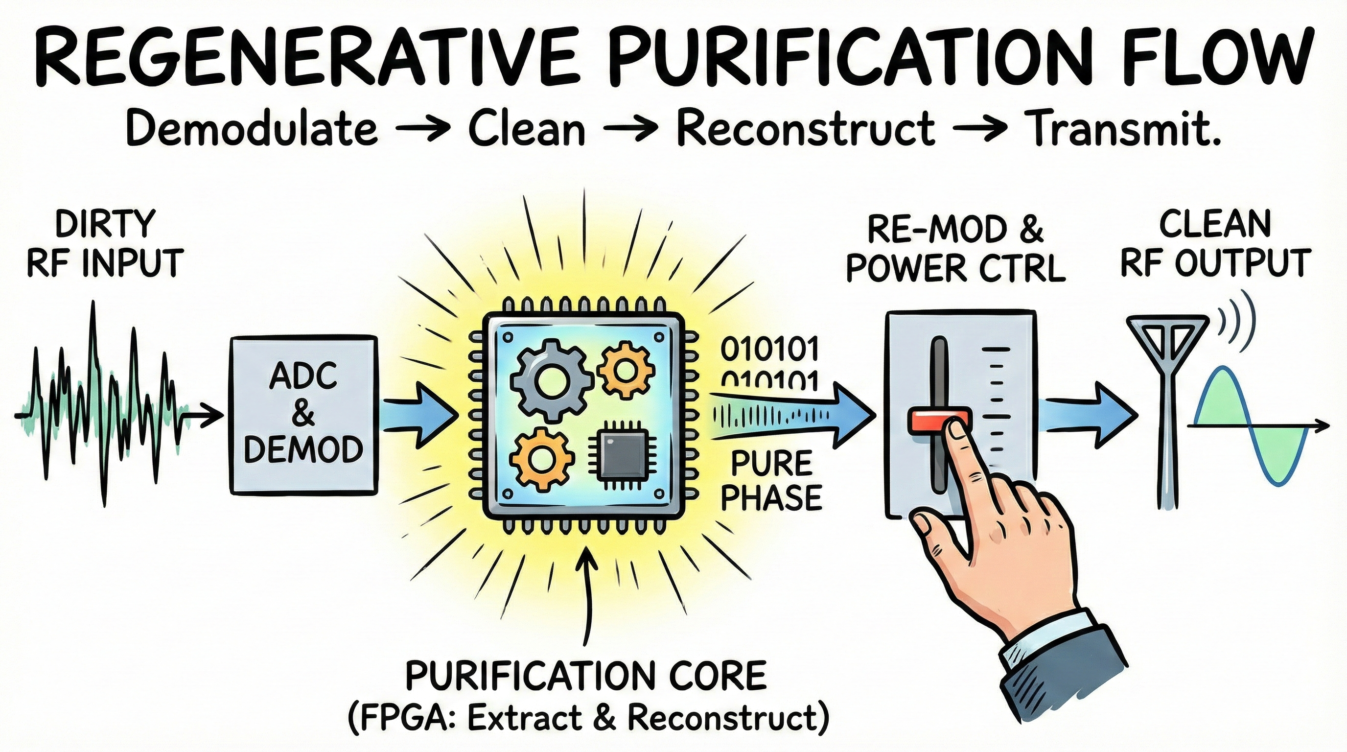 再生转发器组成