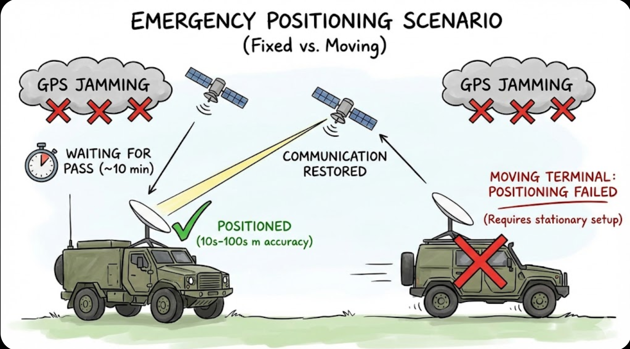 星链系统在没有GPS的情况下,如何实现自主定位(一):单星多历元多普勒定位 星链系统在没有GPS的情况下,如何实现自主定位(一):单星多历元多普勒定位