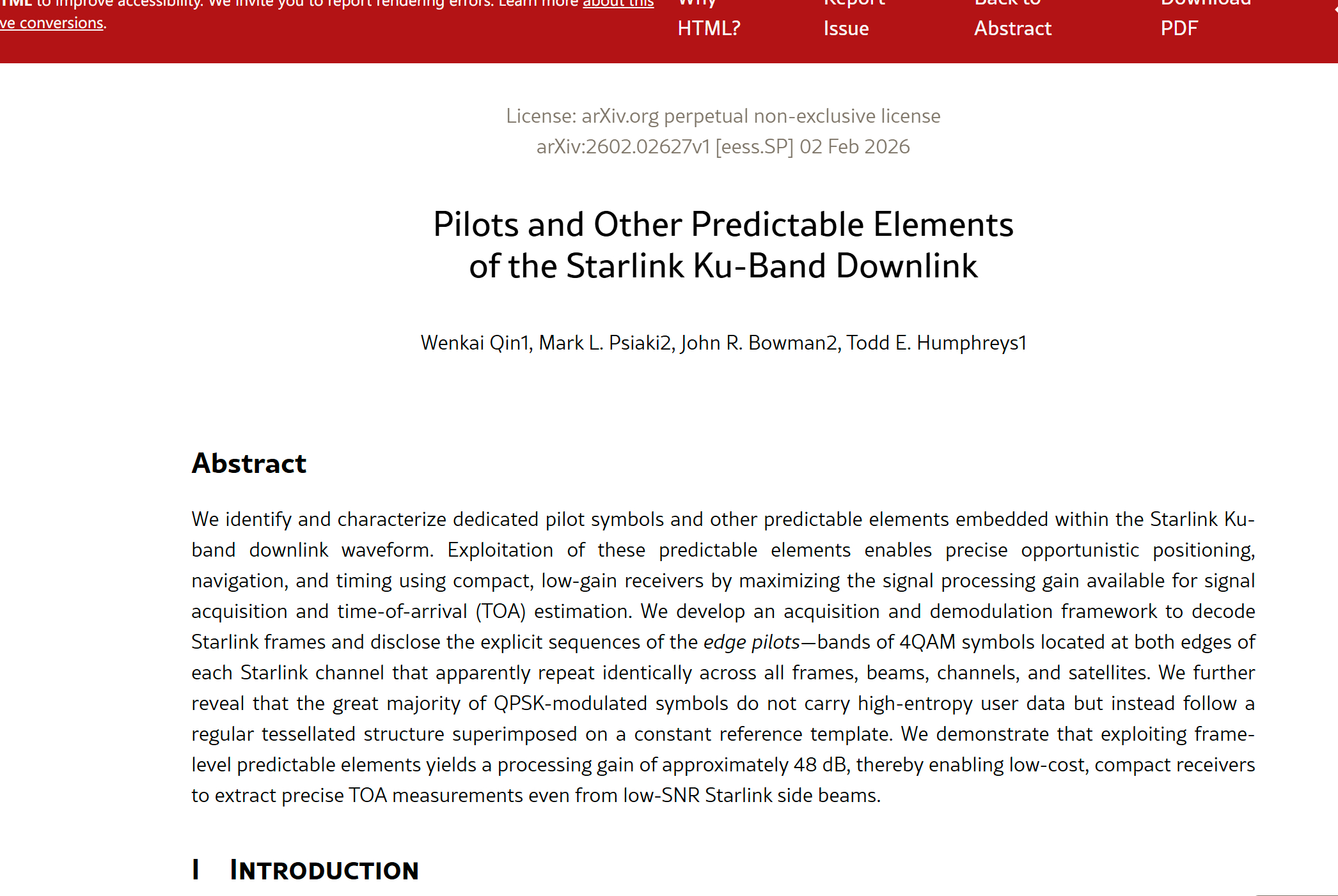 没有GPS信号,多普勒定位需要解调卫星数据吗? 没有GPS信号,多普勒定位需要解调卫星数据吗?