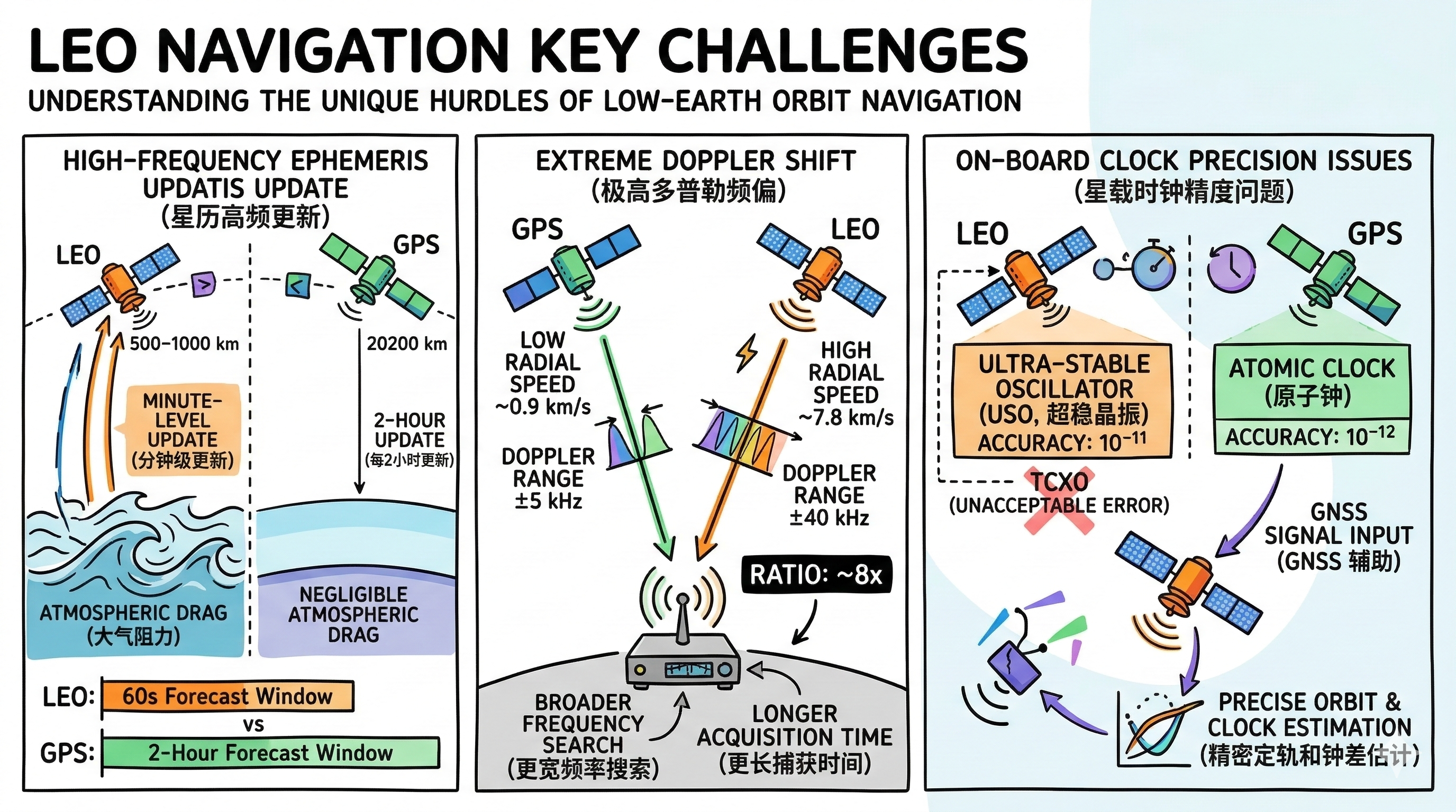 低轨卫星导航增强:如果低轨卫星本身就是GPS 低轨卫星导航增强:如果低轨卫星本身就是GPS