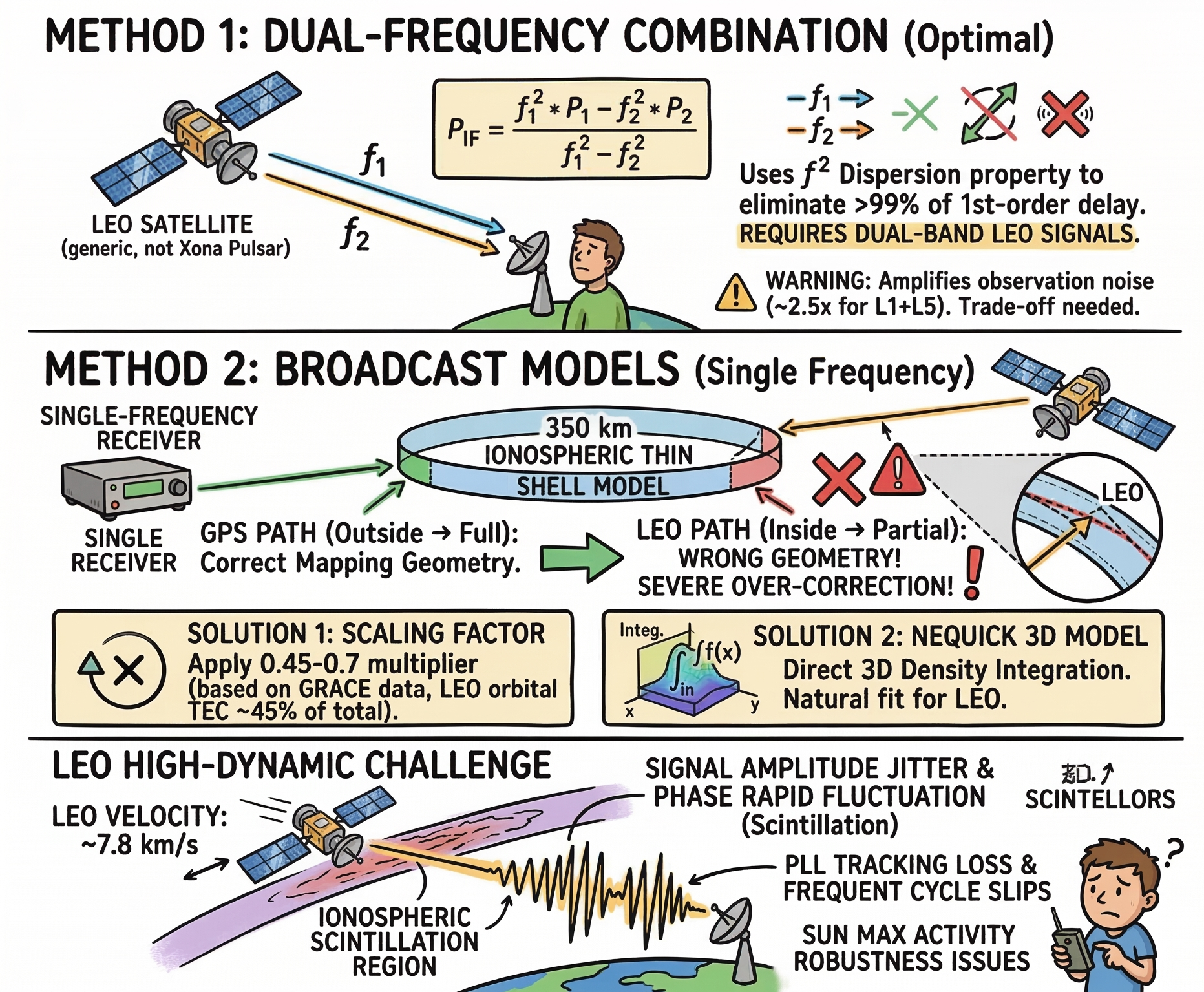 低轨卫星导航定位中的误差(二)大气层传播误差 低轨卫星导航定位中的误差(二)大气层传播误差